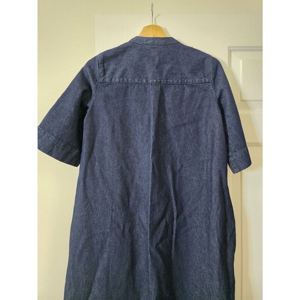 Toast Denim Midi Dress Size 6 - Picture 5 of 10